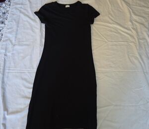 Wilfred Classic Black Midi Dress